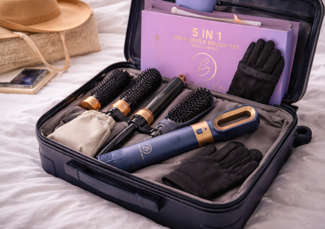 How to pack hair tools for travel safely without damage