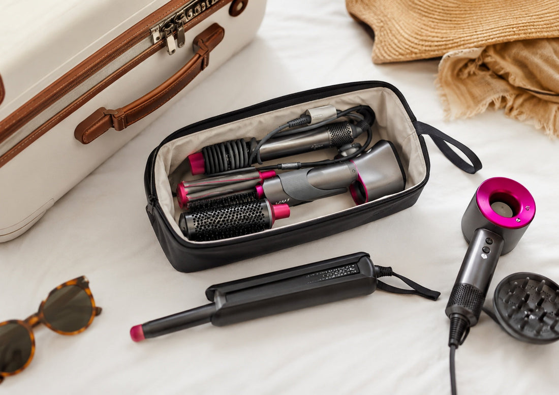  Best travel hair tool organizer with compartments for hair dryers, curling irons, and styling accessories for frequent travelers