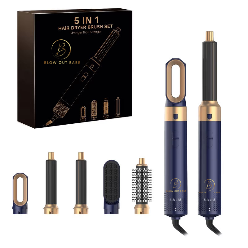 Blow Out Babe Bundle Pack 2in1 Straightner & 5in1 Curler
