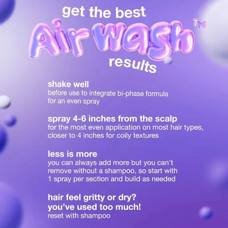 Original K18 AirWash Dry Shampoo 118ml