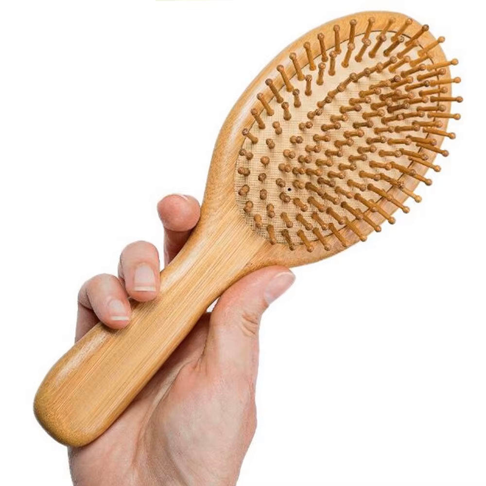 Natural Detangling Bamboo Hair Brush