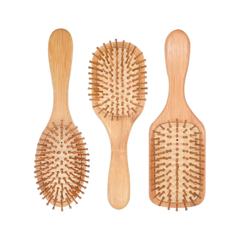 Natural Detangling Bamboo Hair Brush