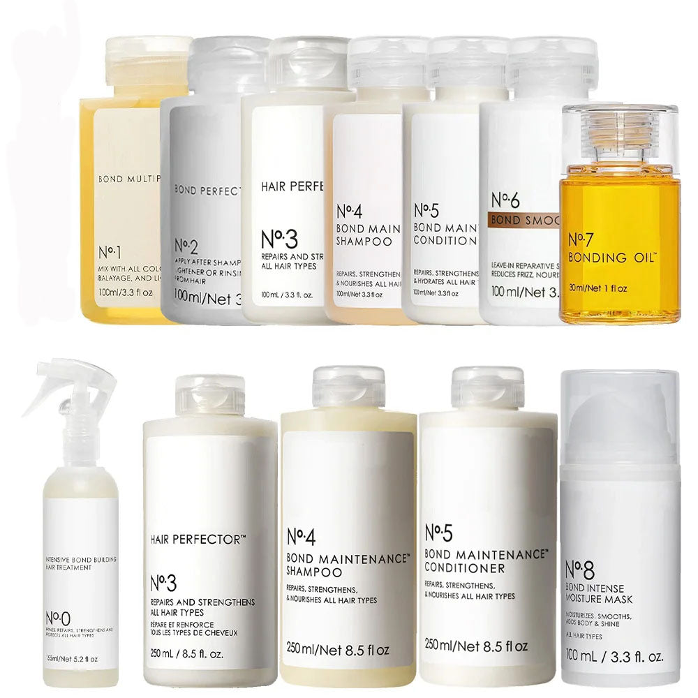 Bond Hair Care Essentials Bonding Shampoo Mask Hair Oil Assorted