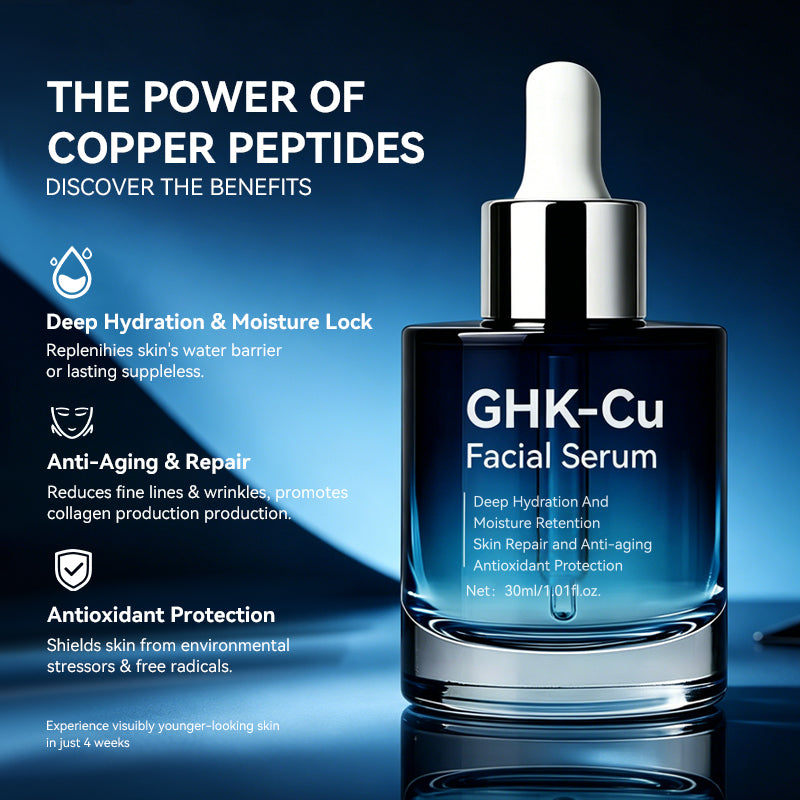 GHK-Cu Copper Peptide Face Serum – 30ml
