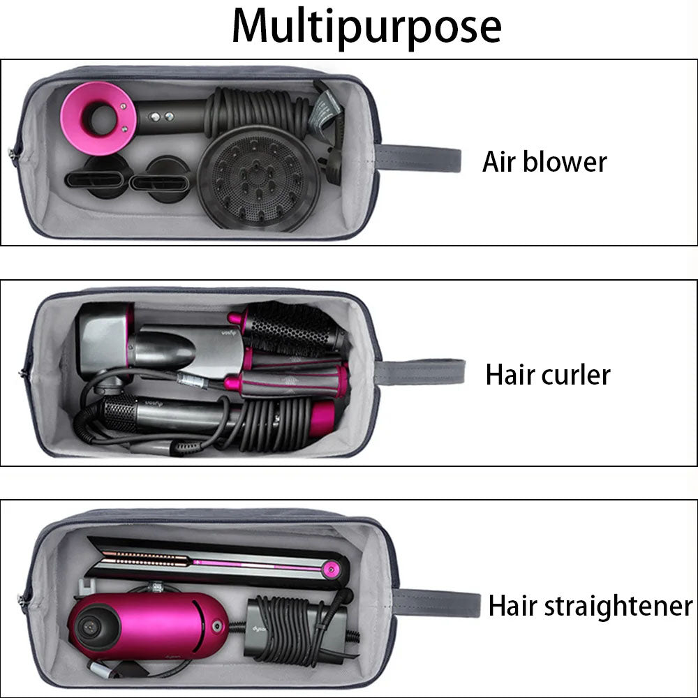 Hair Dryer or Curler Storage Bag Portable Organizer