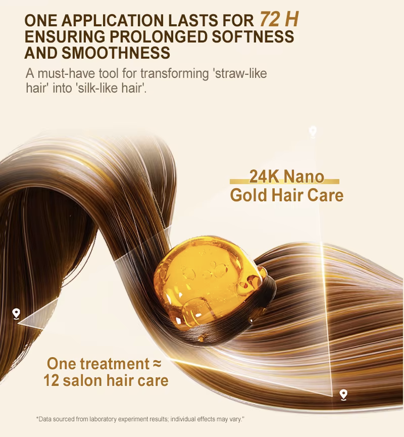 24K Gold Nourishing Hair Oil Serum 50ml