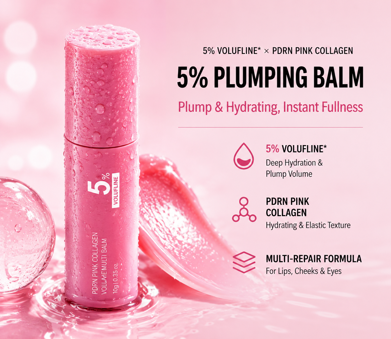 PDRN Pink Collagen Volume Face Balm