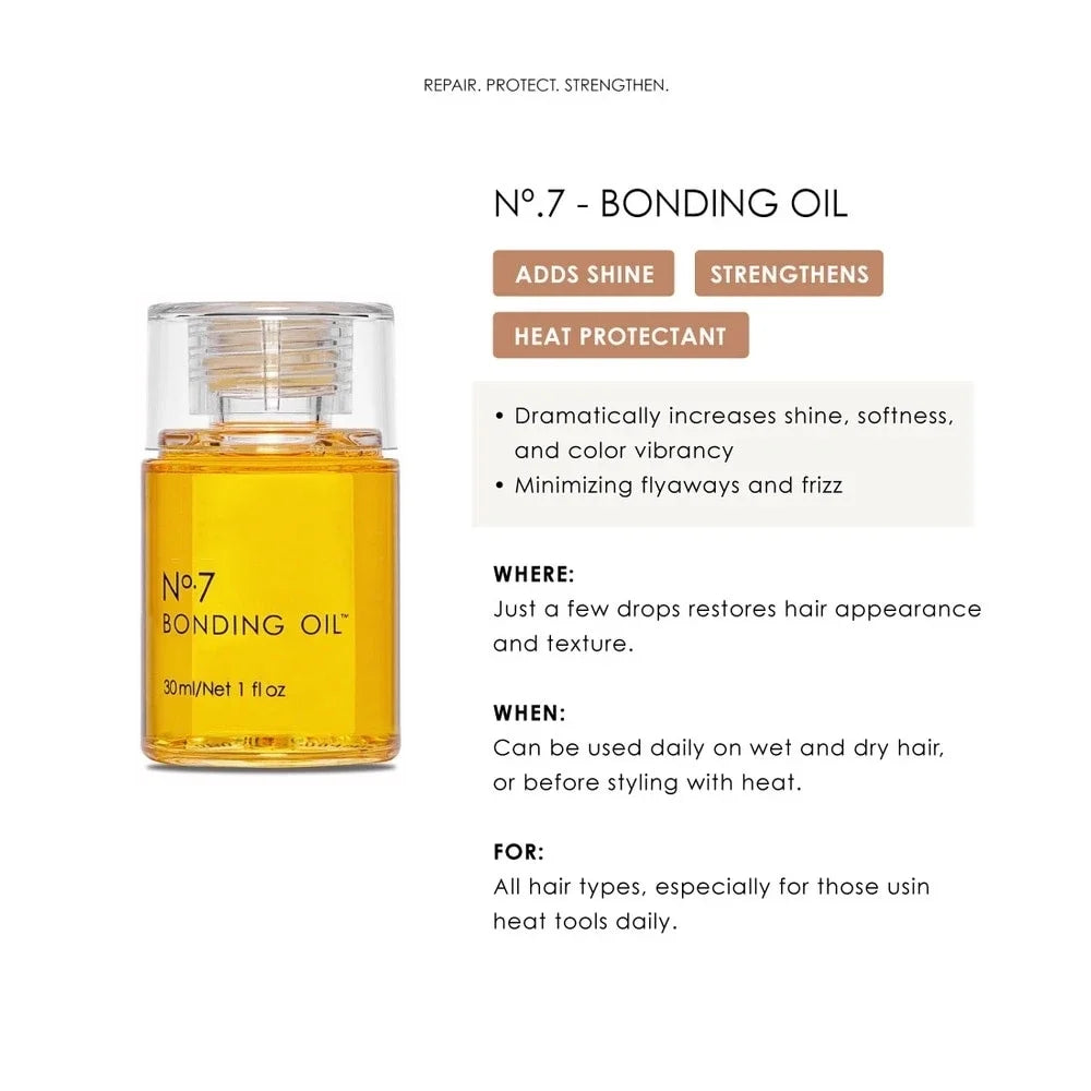 Bond Hair Care Essentials Bonding Shampoo Mask Hair Oil Assorted
