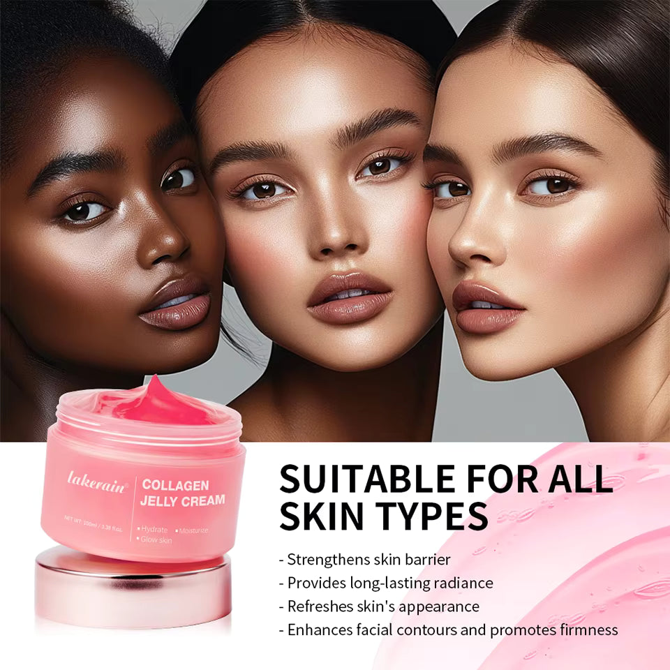 Salmon DNA PDRN Pink Peptide Serum with Collagen Jelly Cream
