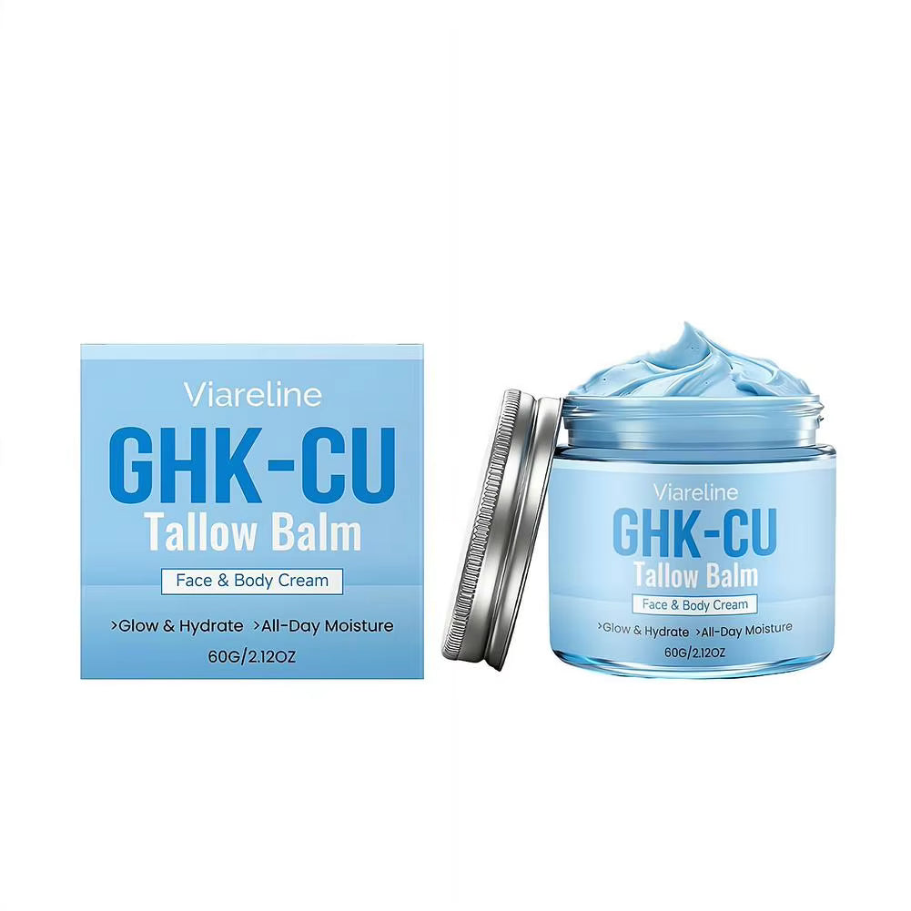GHK-CU Tallow Balm Face & Body Cream – Deep Hydration & Skin Nourishment 60g