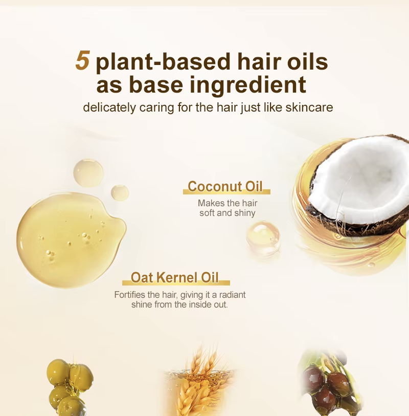 24K Gold Nourishing Hair Oil Serum 50ml