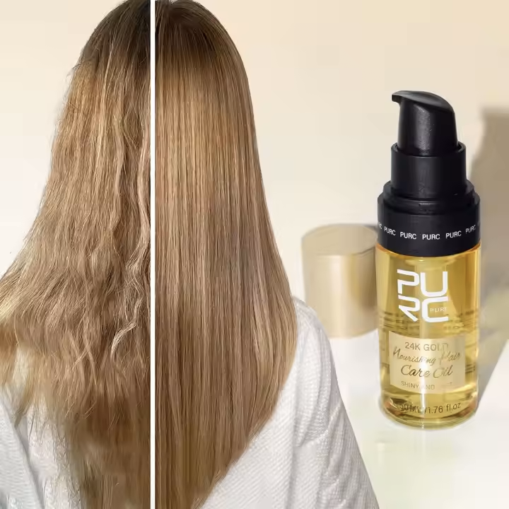 24K Gold Nourishing Hair Oil Serum 50ml